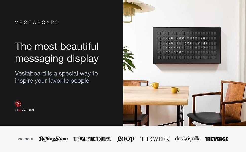 Vestaboard Smart Messaging Display