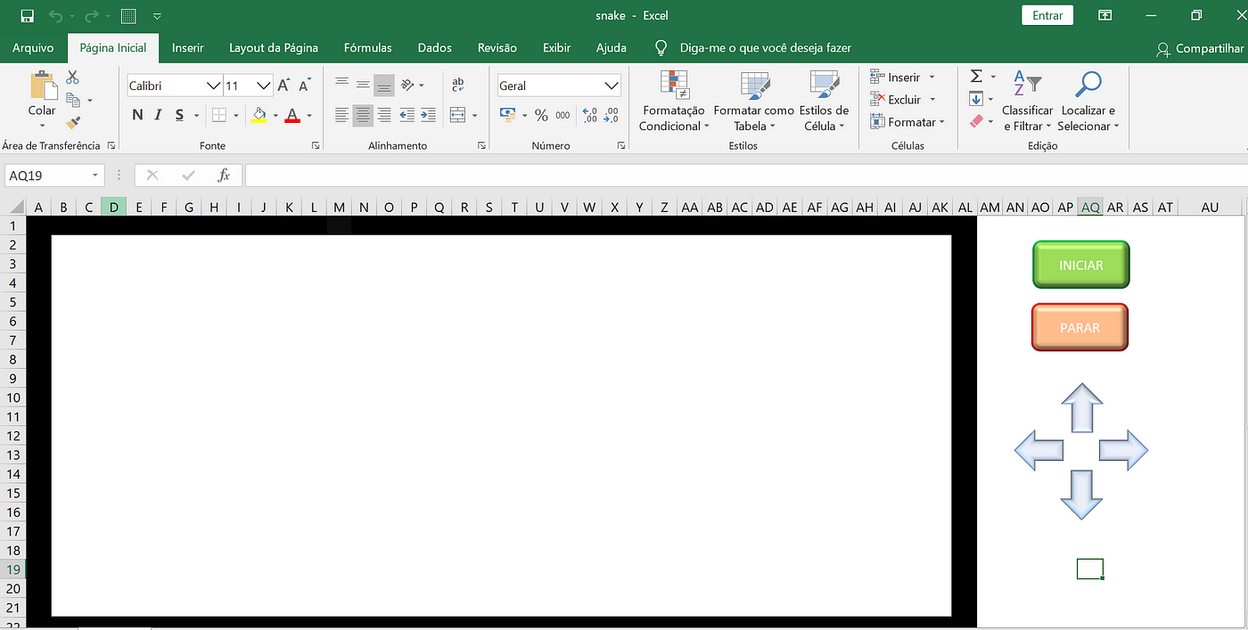 Fazendo um Jogo de Snake no Excel, by Rafael Bini