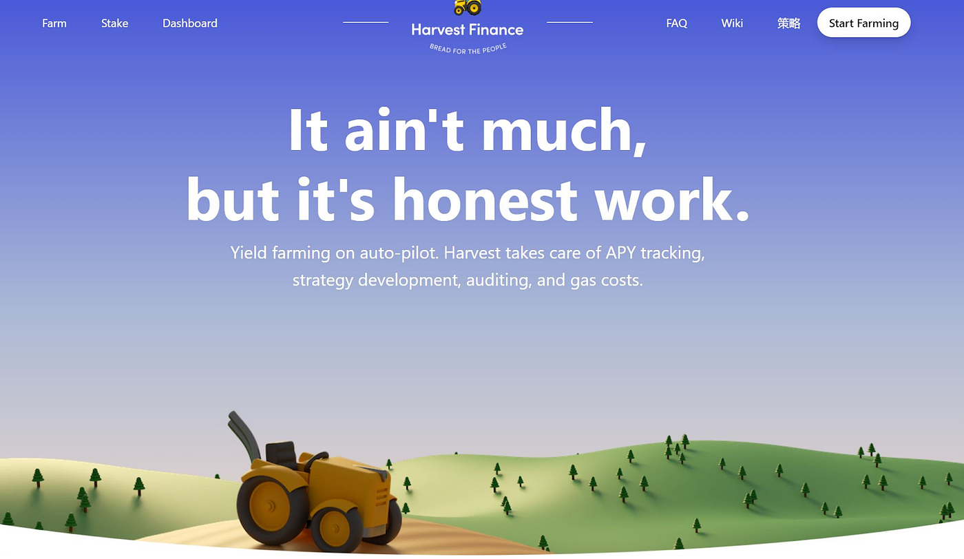 Week 11 Update: Gains and Golden GRAINs | by Harvest Finance | Harvest  Finance | Medium