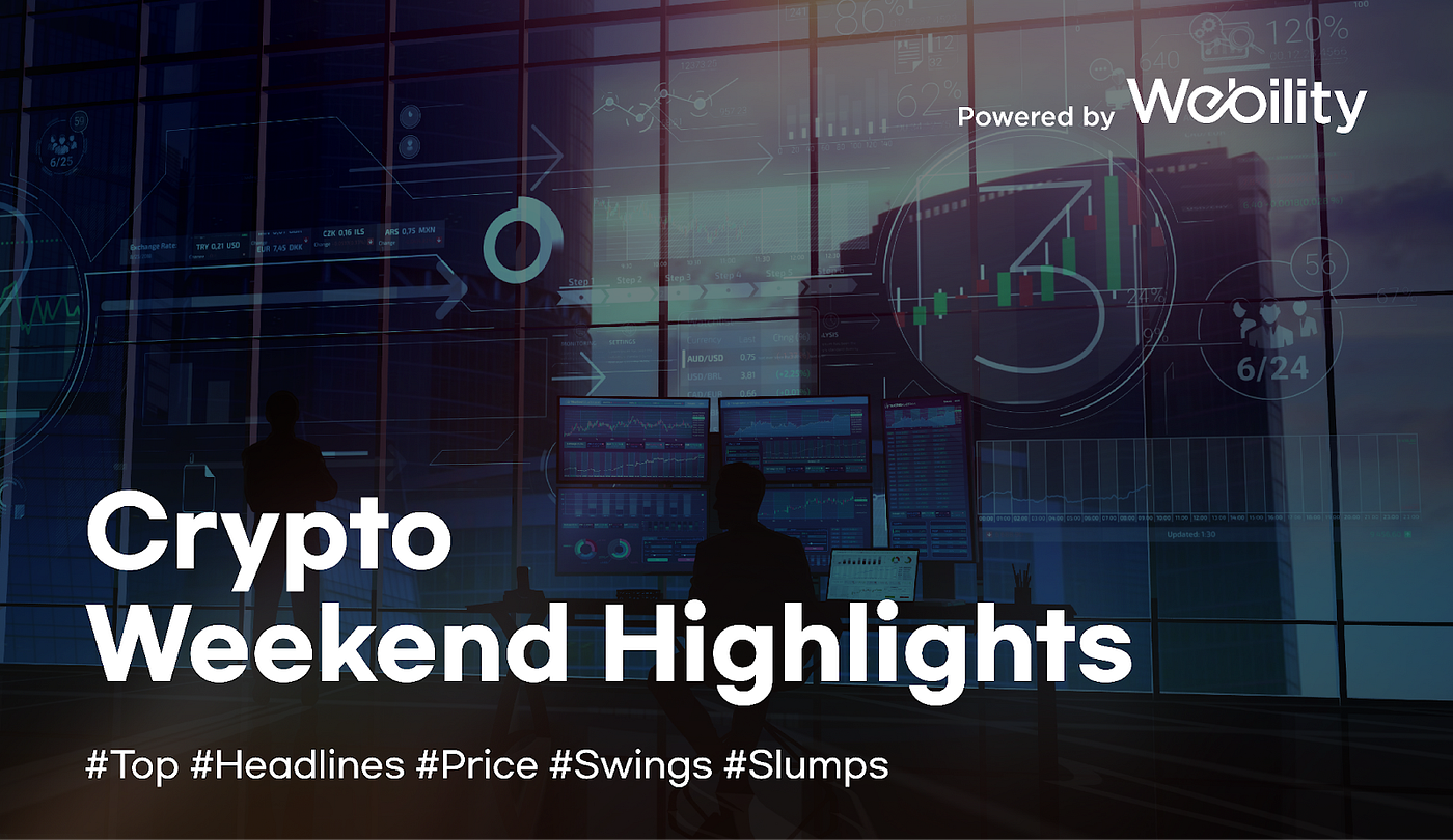 Crypto Weekend Highlights_12.11. Bitcoin recently crossed $44,000, but… |  by Webility Official | Webility | Medium