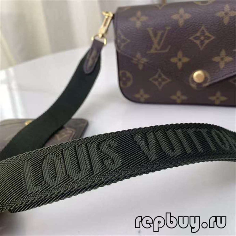 Shop Louis Vuitton MONOGRAM Félicie strap & go (M80091) by LeO.