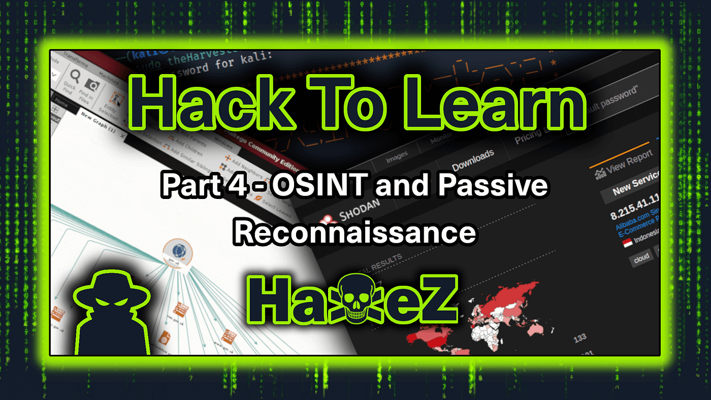 14+ Passive Reconnaissance Tools