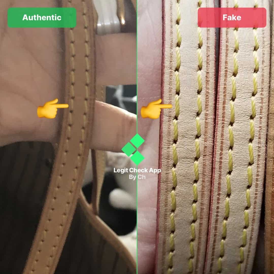 Louis Vuitton Neverfull Real Vs Fake Bag Comparison Guide by
