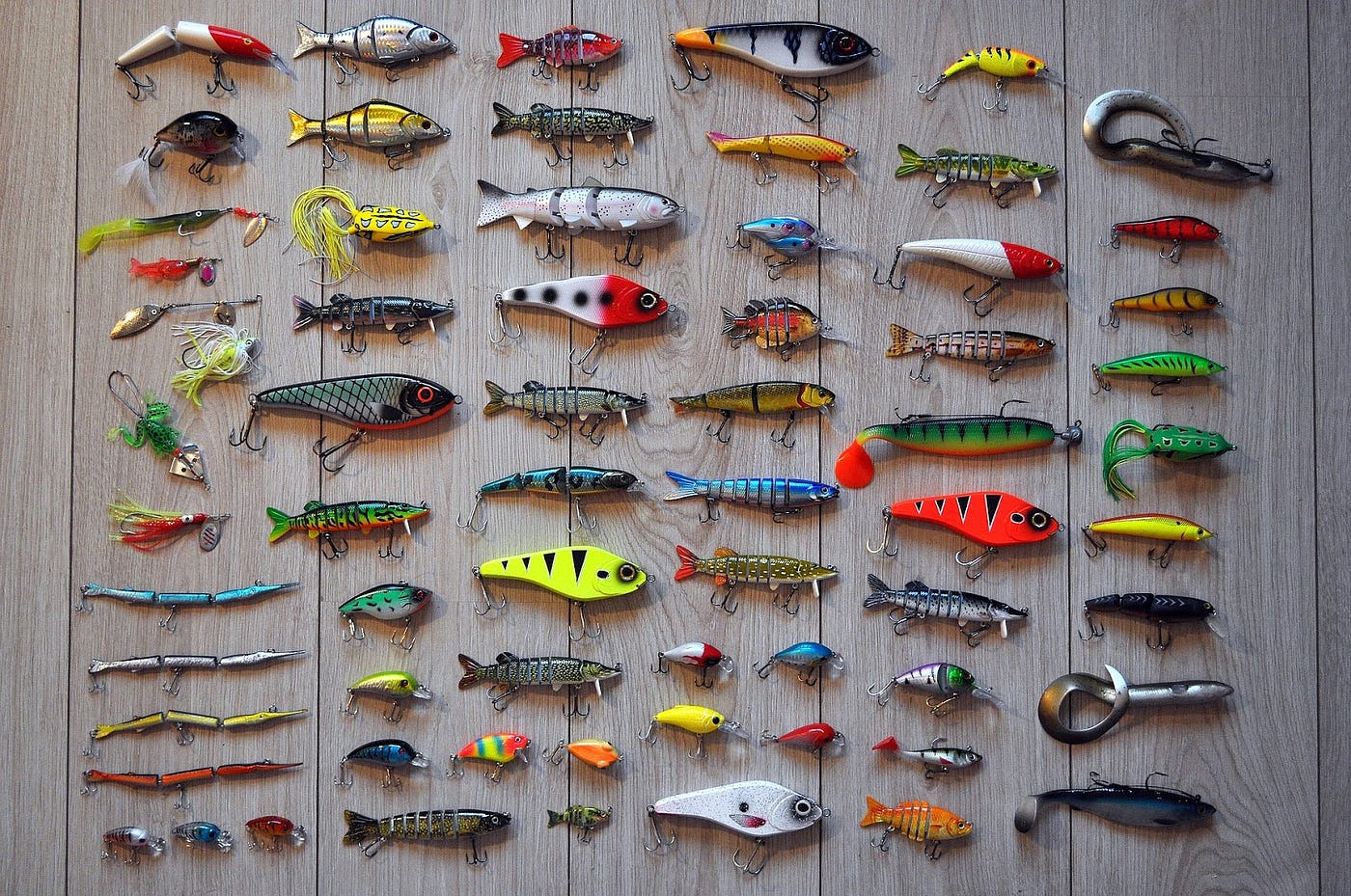 Do you need a lot of different lures for pike fishing?