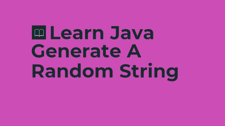 7 Ways to Create Random String in Java | BeingCoders