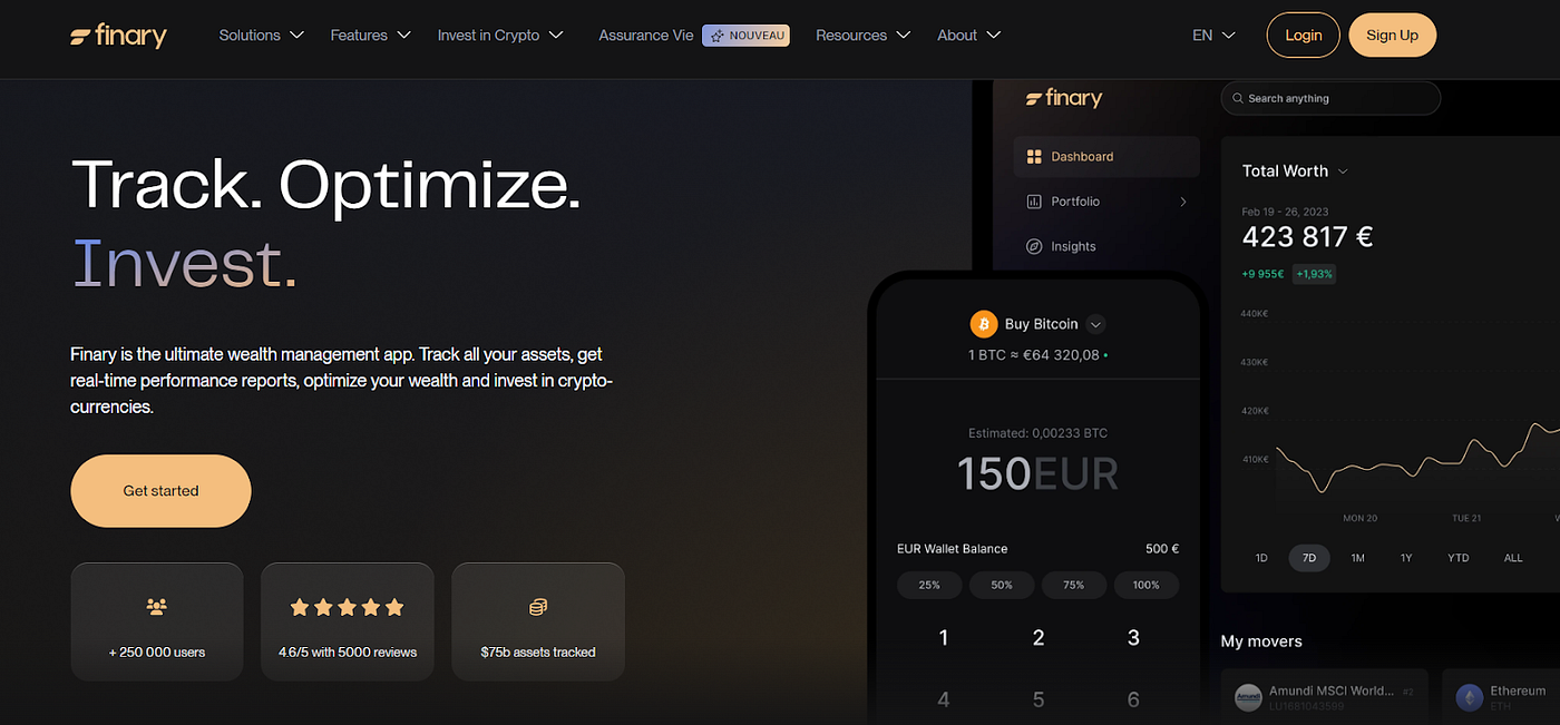 Finary Review - My honest Review 2024 | Coinmonks