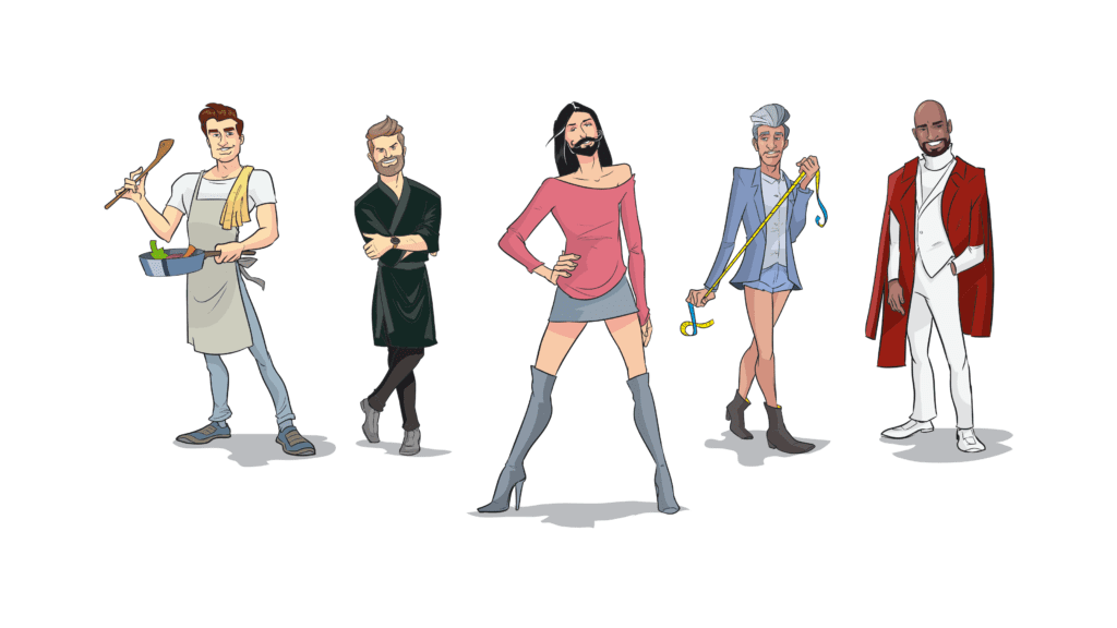 Pessoas diferentes, olhando para a mesma direção