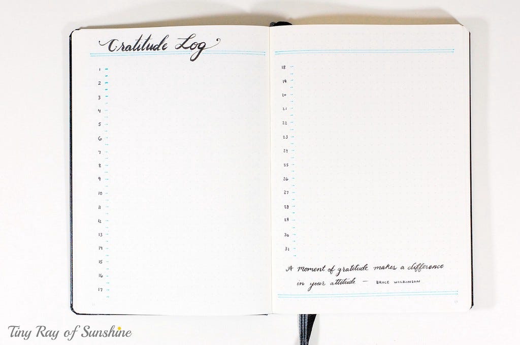 Gratitude Bear Small Bullet Journal (Slim format Small Bullet Journal with  Lined Pages)