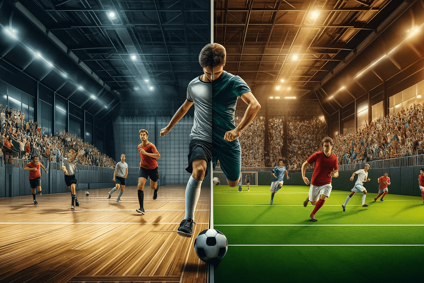 Futsal vs Football: Same Game, Different Tempo
