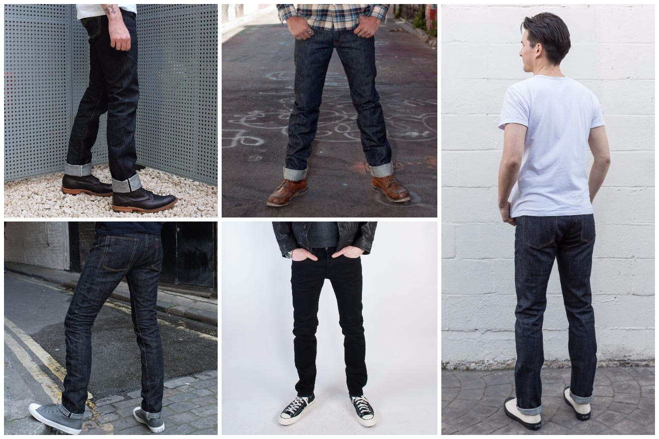 Five Favourites: Men's Selvedge Denim Slim Fit Jeans | by Thomas Stege  Bojer | Medium
