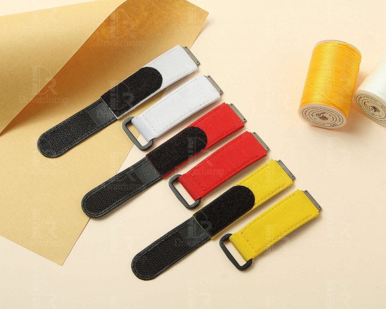 Nylon elastic watch strap for Richard Mille for sale