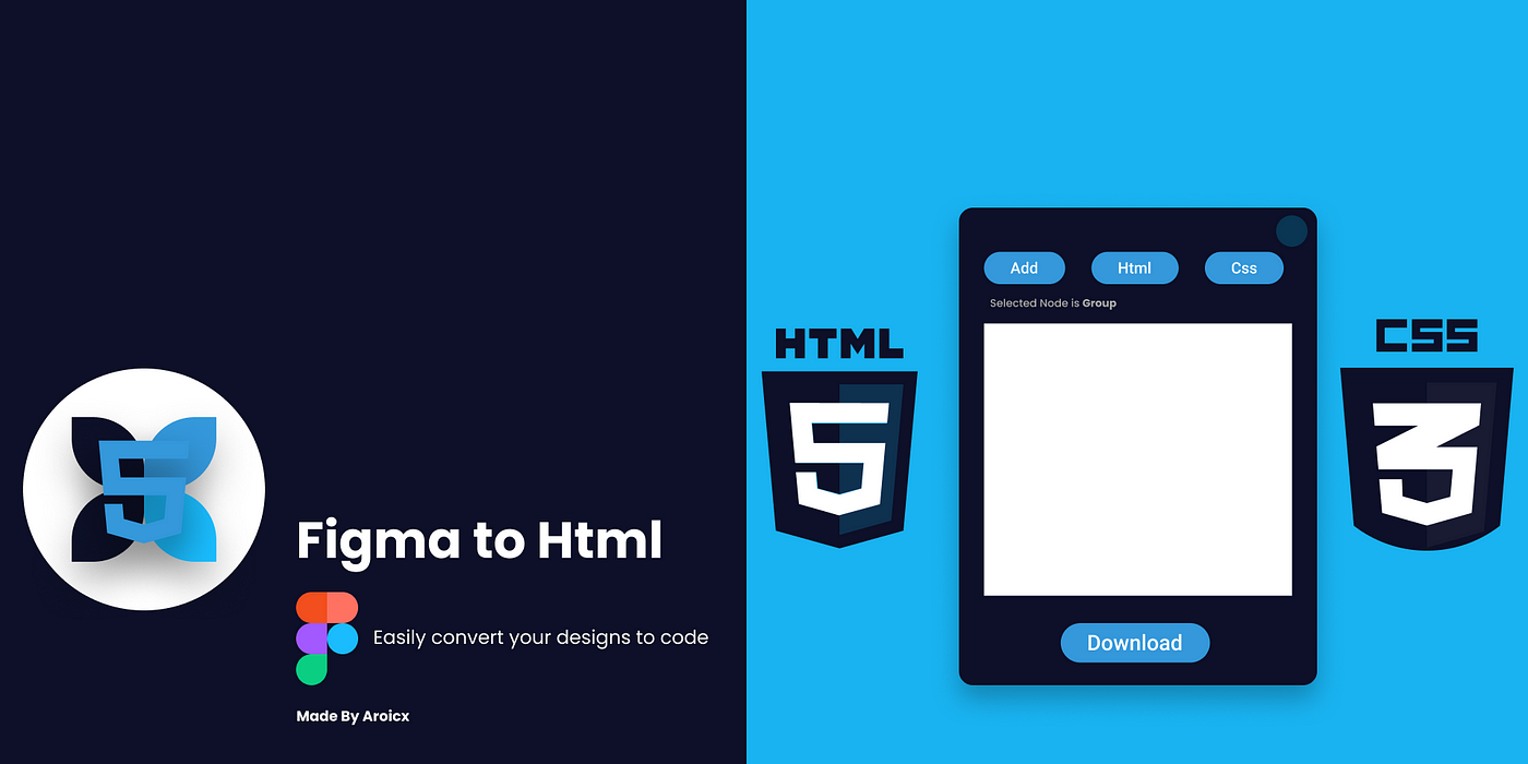 3 Best Plugins To Convert Your Figma Designs To HTML Code | by Ajay Singh |  Medium
