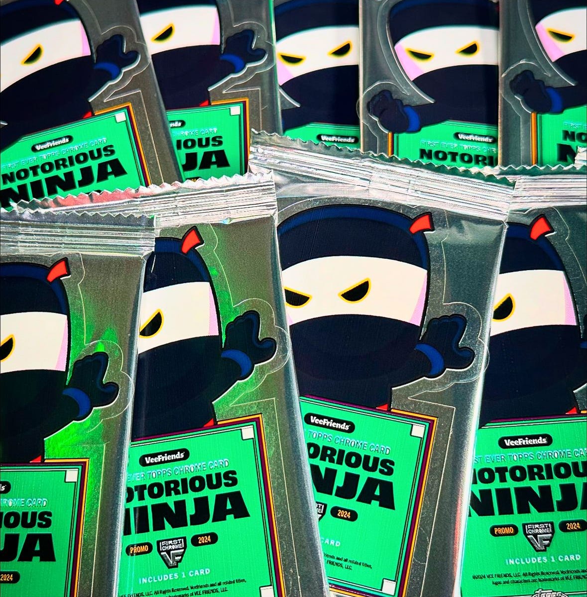 Introducing the First-Ever VeeFriends Topps Chrome Card