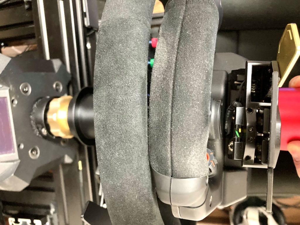 (希少)FANATECホイールベースCSW V2.5+BMW GT2ステアリング ファナテック・クラブスポーツ BMW GT2 V2 ステアリングホイール