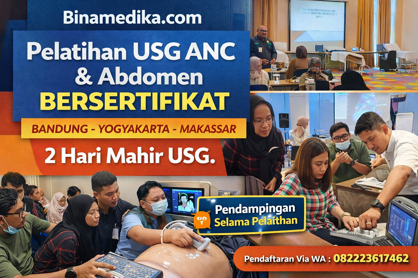 Pelatihan USG Obstetri Dasar Bandung Yogyakarta & Makassar 2026–2027 | Teknik Dasar Pengoperasian…
