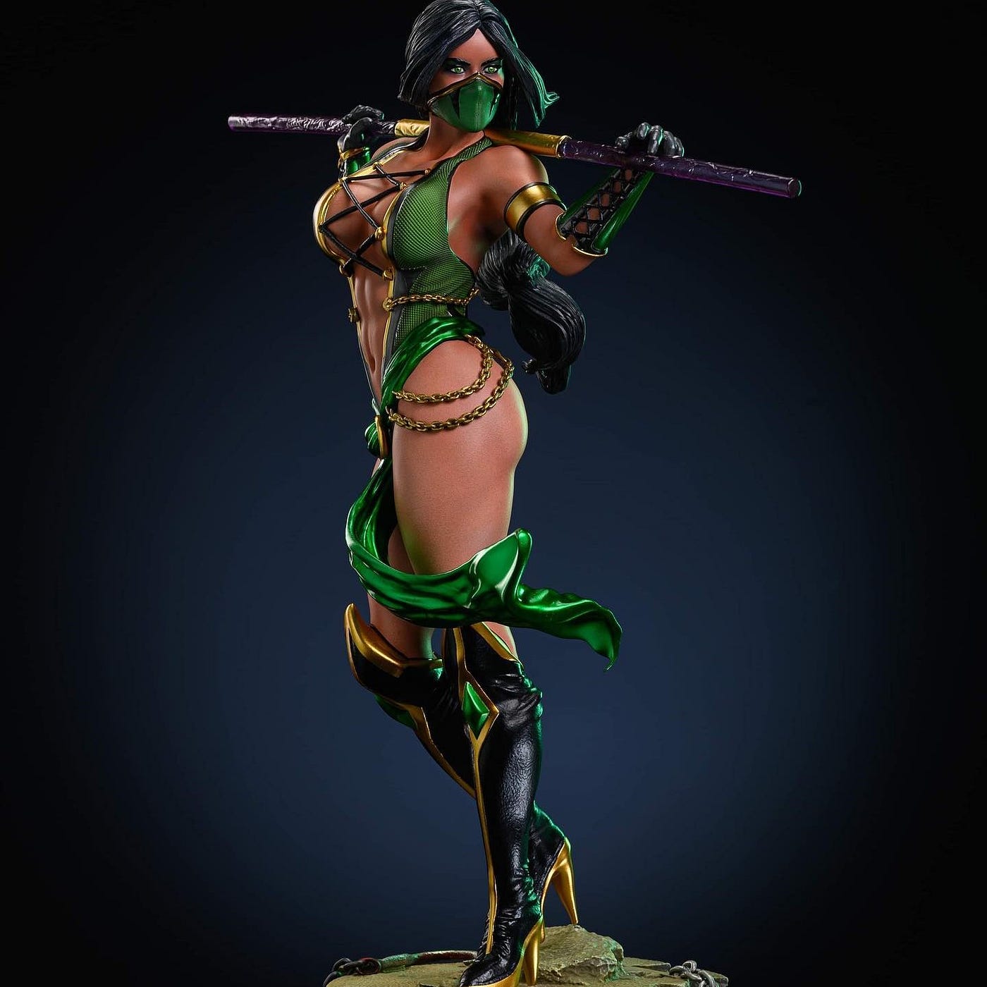 Jade Mortal Kombat  Elo7 Produtos Especiais