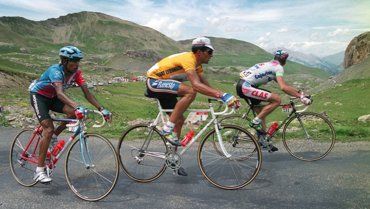 1993 Tour de France. Of Miguel Indurain's five Tour wins… | by