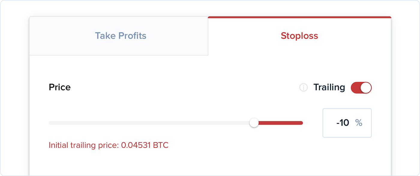 How to Profit from a Trailing Stop Loss on Binance | by Coin and Crypto |  Medium