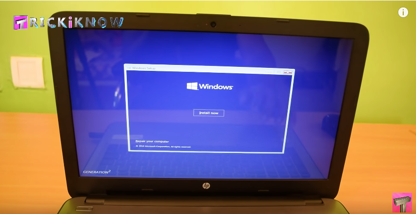 How to Install Windows 10 on HP Notebook 15 from USB — Trick i Know | by  Shadab Khan | Medium