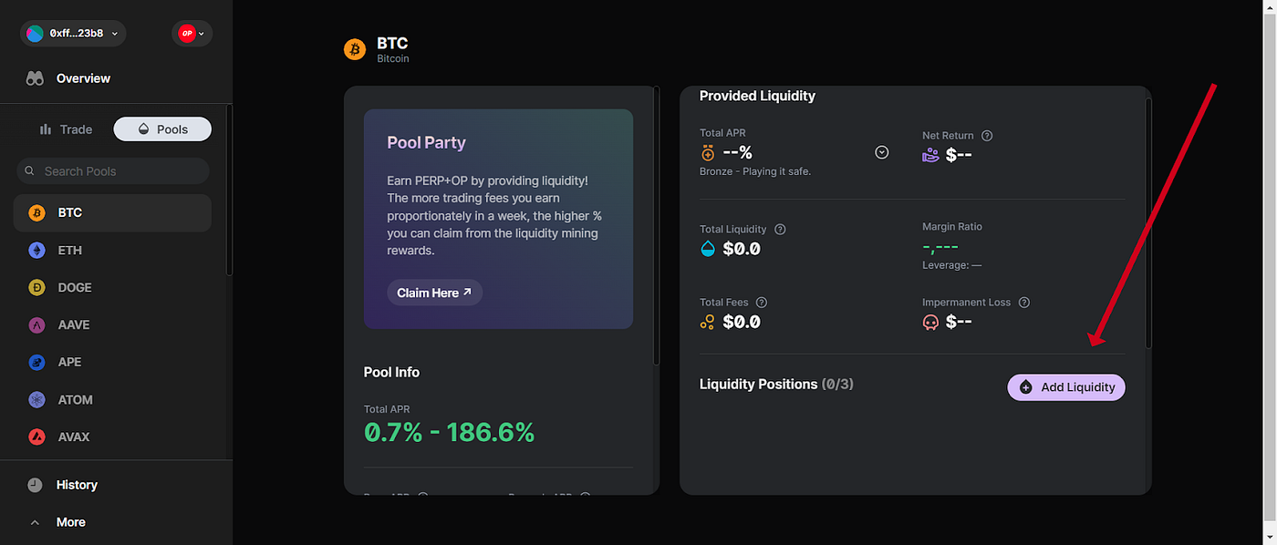 Understanding The Basic Concepts Of Providing Liquidity On Perpetual  Protocol. | by PERP INTERN | Medium