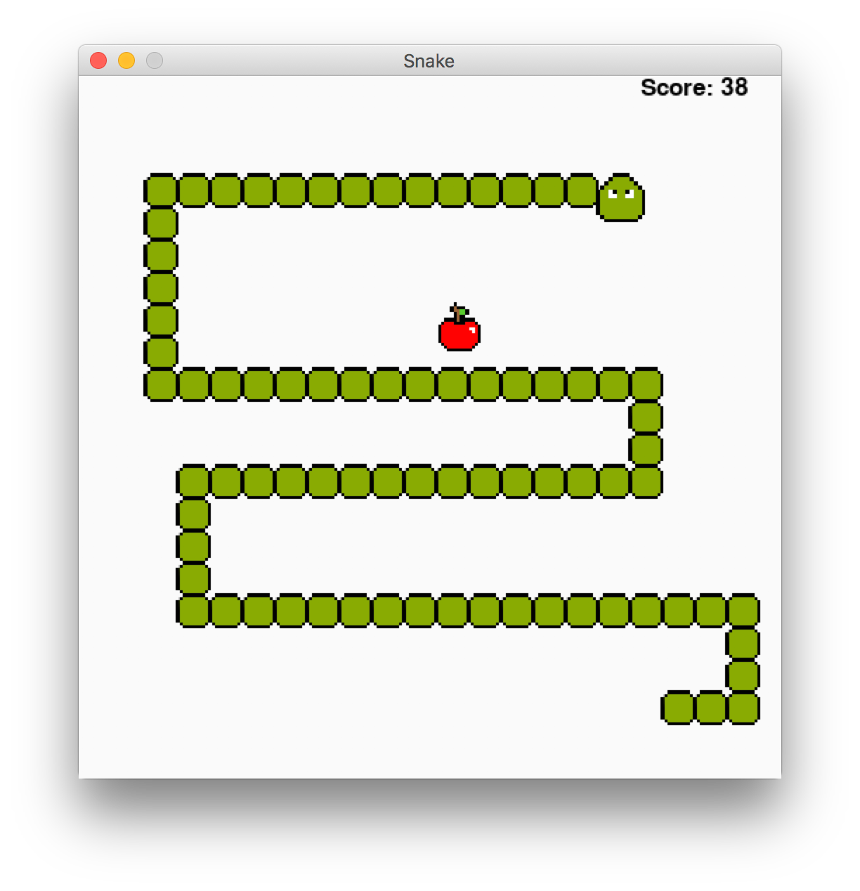 GitHub - rajatdiptabiswas/snake-pygame: :snake: A snake game written in  Python using the Pygame library