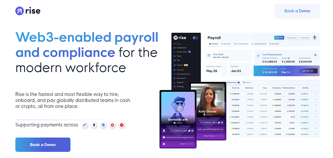 RiseWorks Review - A Great Crypto Payroll & Web3 Workforce | Coinmonks