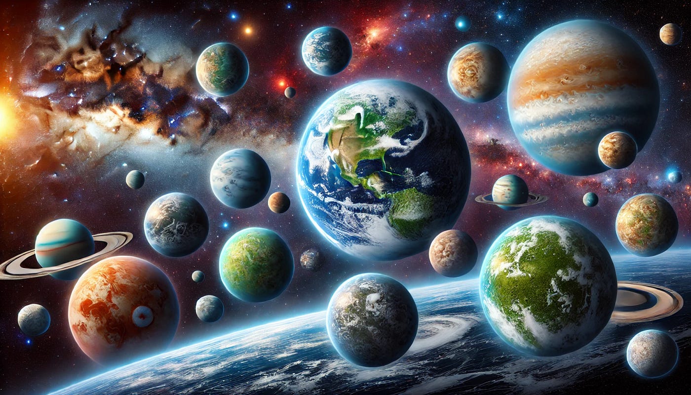 Existem Outros Planetas Habitáveis — Seria a Terra, Única? | by Pragoz |  Medium, image size:1400x800