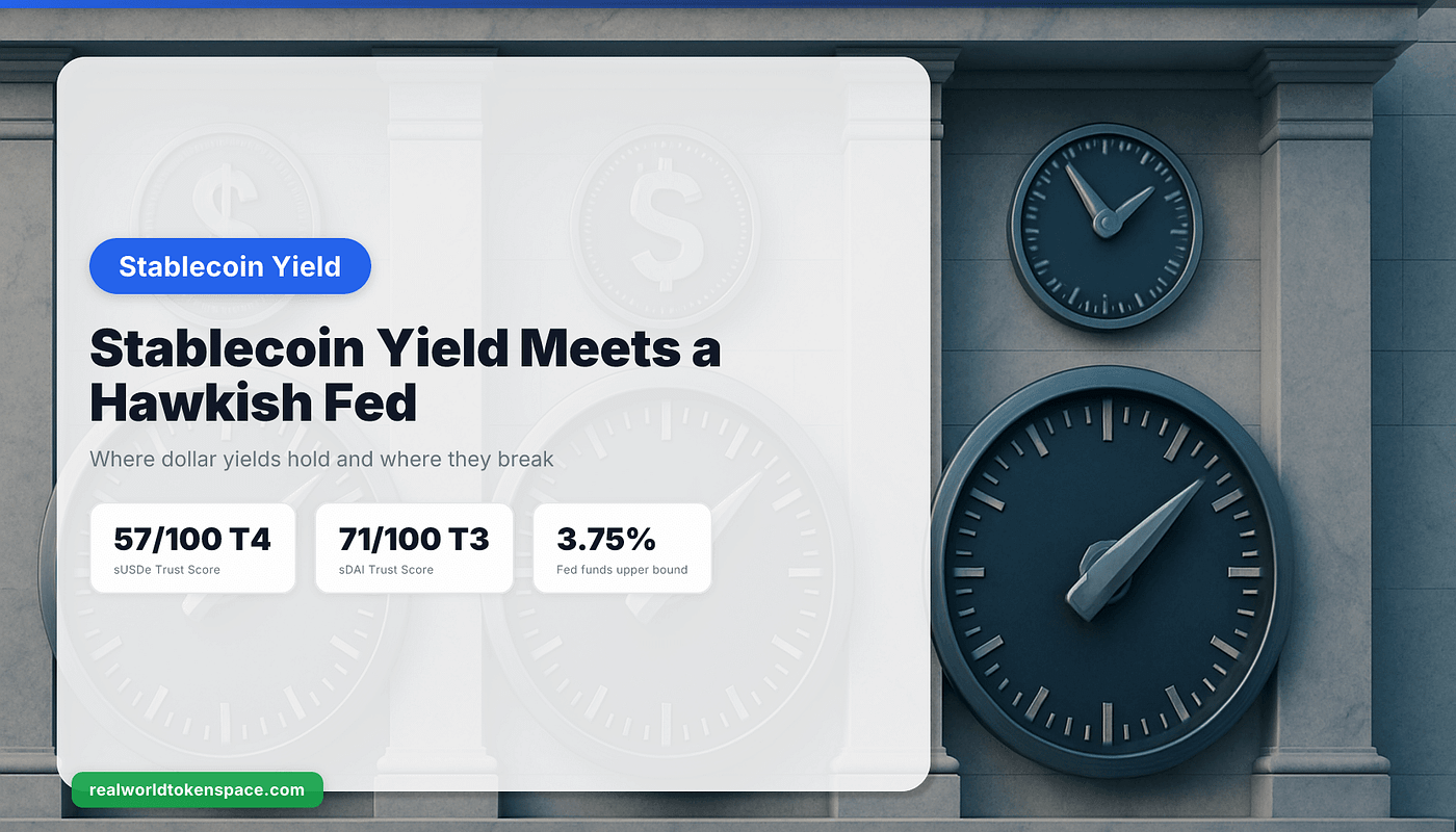 Stablecoin Yield vs Fed Rate Hikes: 2026 Risk Guide | RealWorldTokenSpace