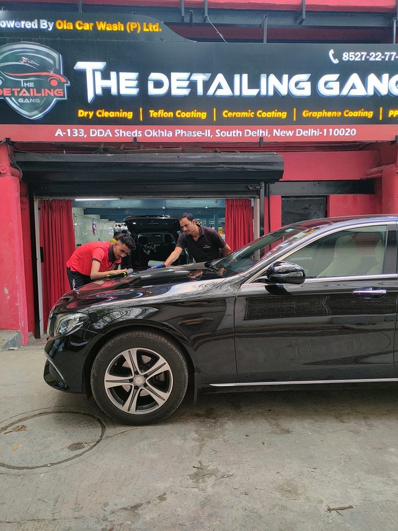 Car Washing Service in delhi