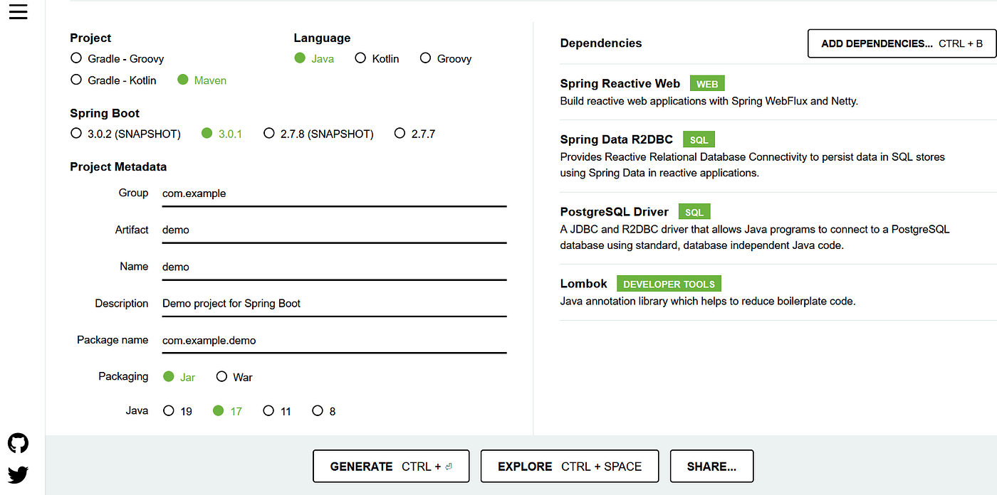 Building Chat Application with R2dbc and PostgresSQL | by Hantsy | Medium