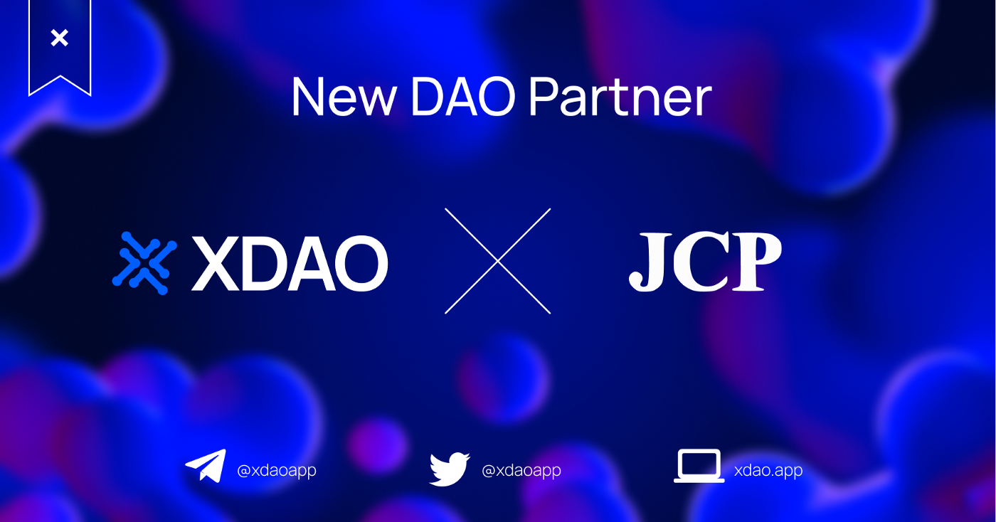 XDAO ו-JCP. שותף DAO חדש
