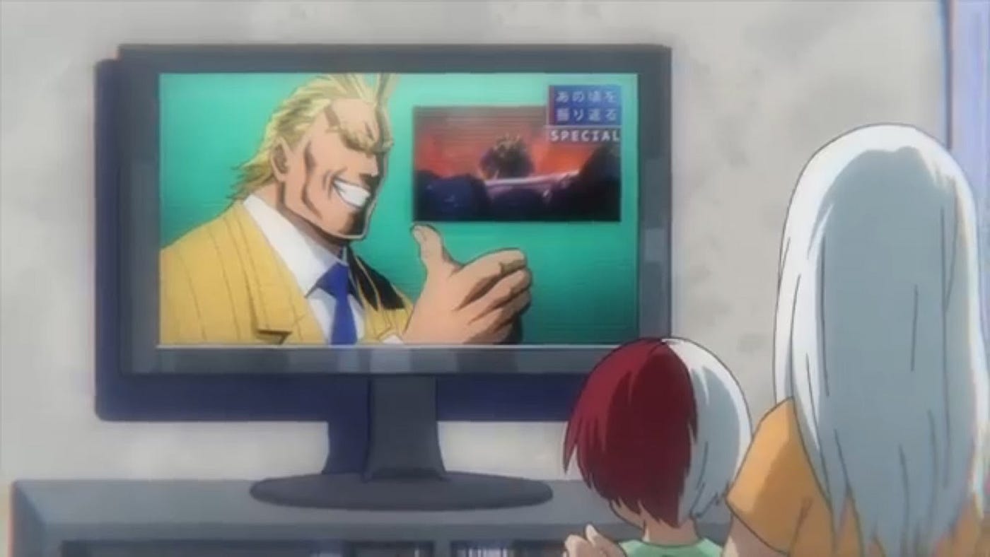 Personnages De My Hero Academia émission De Télévision Médias & “My Hero Academia” — Chapitre 1 : vivre dans une société  “super-médiatique” | by Clément Nicolas | Medium