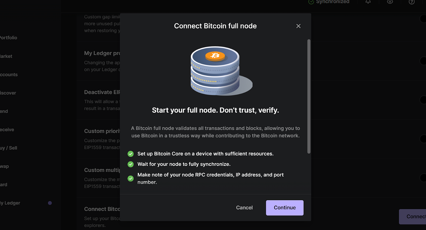 Como usar a Bitcoin Core com a carteira Ledger | by Monicadolson | Medium