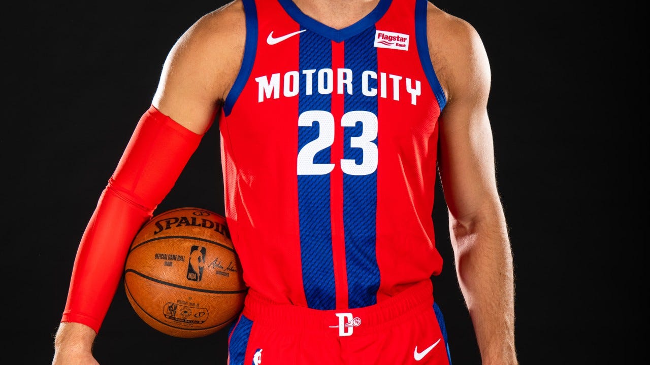 Detroit Pistons City Edition jerseys honor the most famous