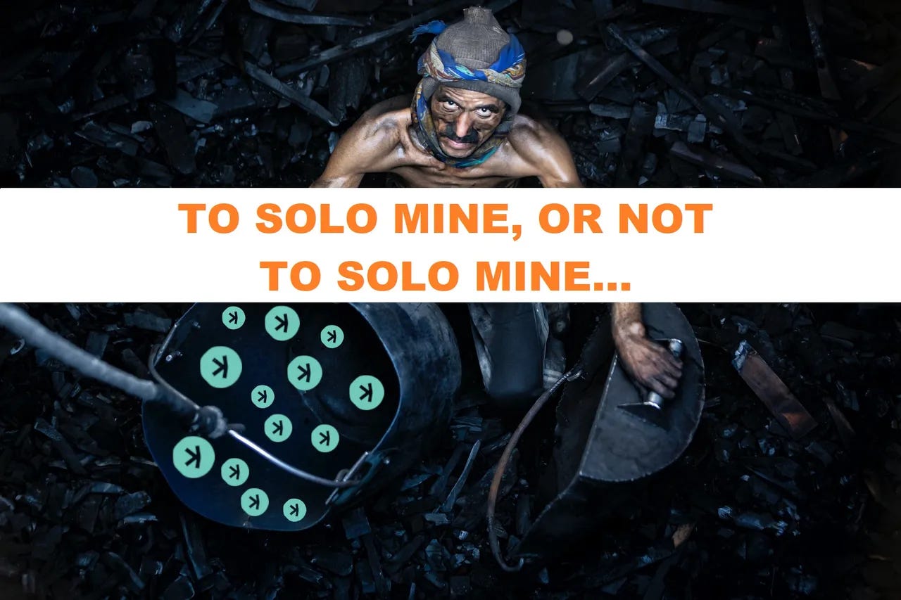 Result of my miner mining experiment, to solo mine or not to solo mine | by  Daniel Jensen | Coinmonks | Medium
