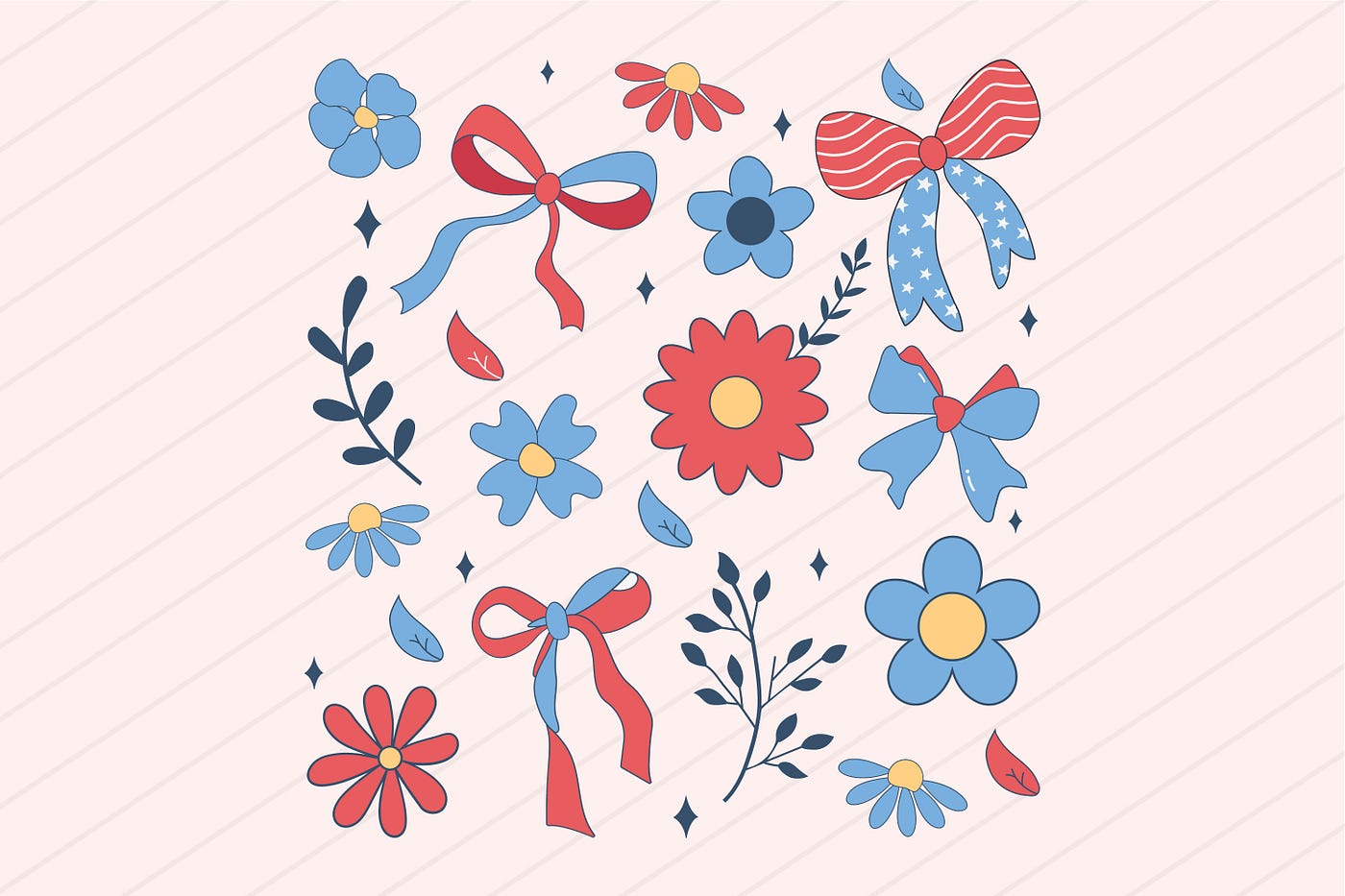 4th of July Coquette America Svg Png USA