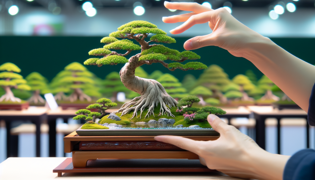 bonsai cross stitch Juniper Bunny Bonsai Tree