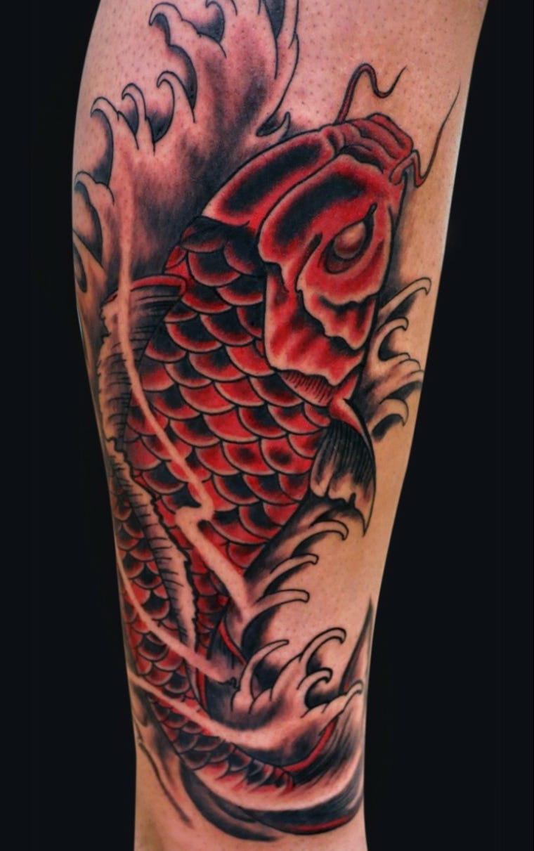 Tatuagens de peixes Koi — significado e desenhos originais | by Tatuagens  Hd | Medium, image size:760x1211