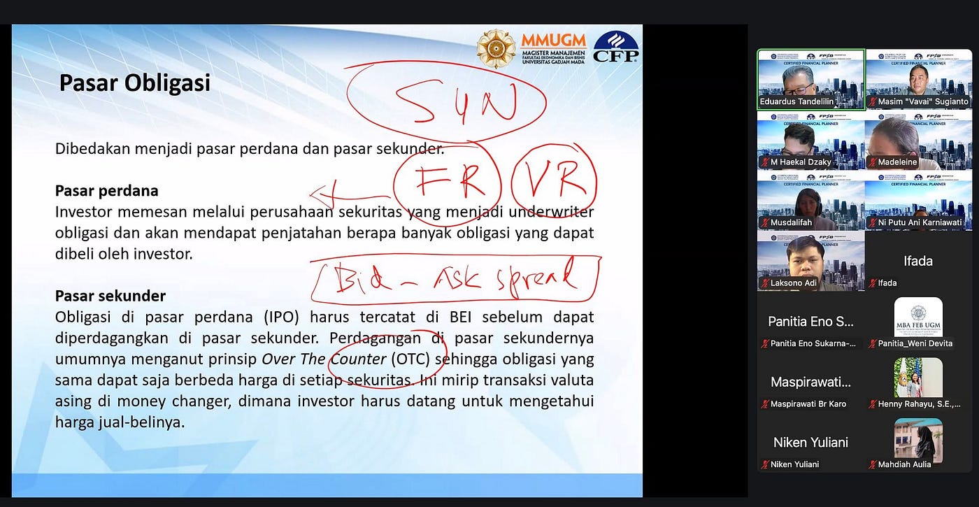 Sabtu Saya di Kelas CFP: Investasi, Saham, dan Portofolio