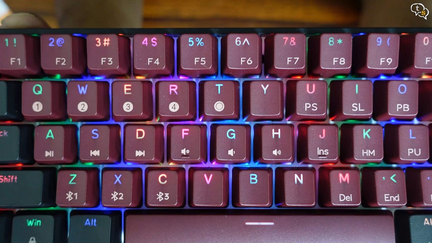 TMKB GK61 RGB Mechanical Keyboard, by talkingStuff Network