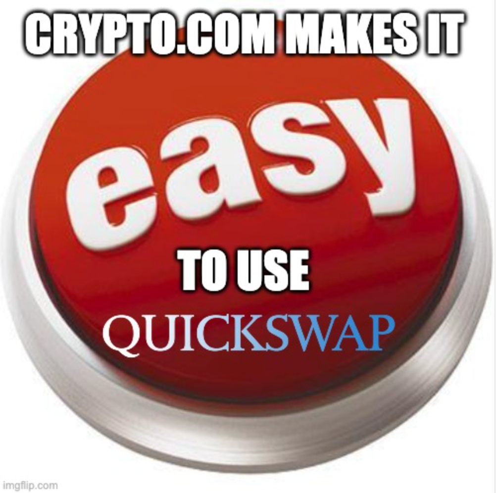How to Use Crypto.com to Buy QUICK with Fiat for Very Low Fees | by  QuickSwap Official | Medium