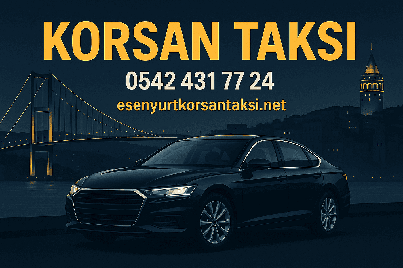 Esenyurt Korsan Taksi | 0542 431 77 24 | 7/24 Hizmet