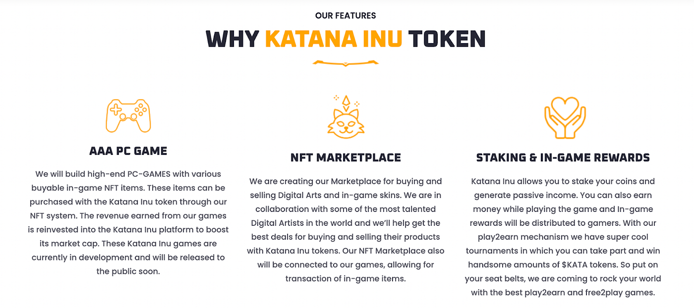 Katana Inu ($KATA) — The PvE game driven by DeFi and NFTs built on layer 2  solution is Launching Soon | by BSCpad | Medium