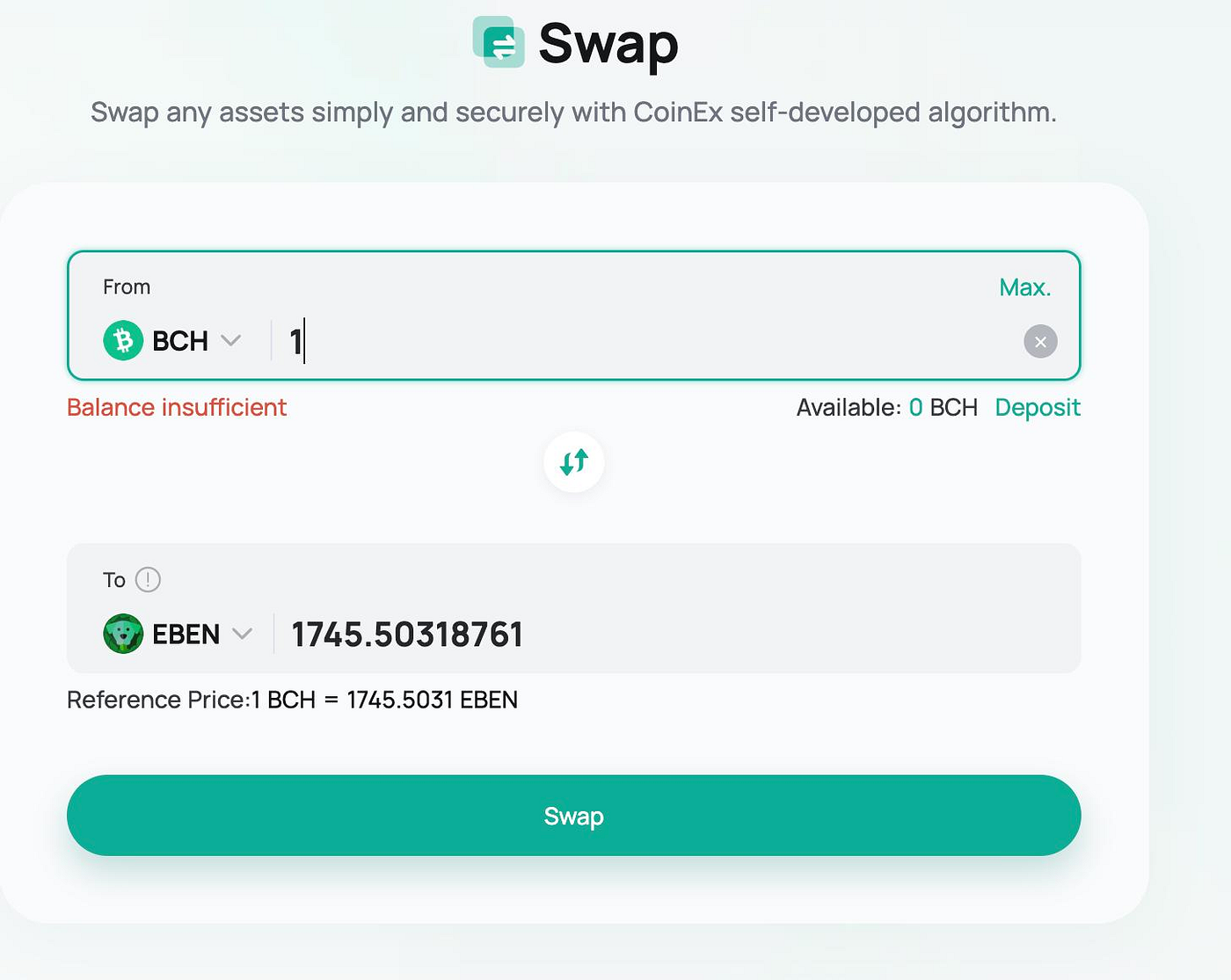 Bridge를 이용한 BCH 이동 / 회수 (CoinEX/EBEN) 1편 | by 코인판 크토시 | Medium