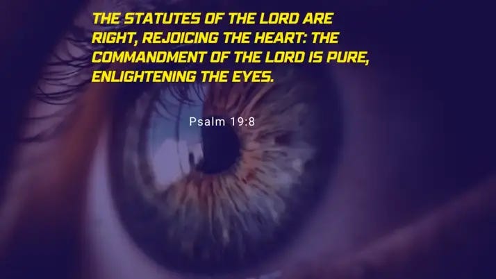 The Eyes Of The Lord Bible