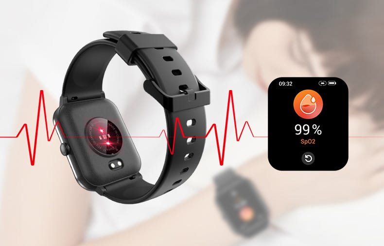 Oxygen App Watches That Track Oxygen Levels SoundPEATS Smart Watch