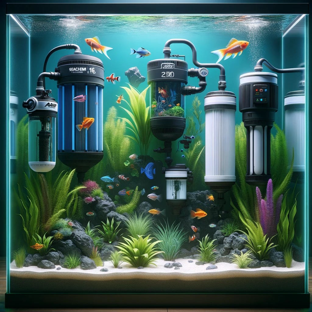 Best filter for 20 gallon outlet tank