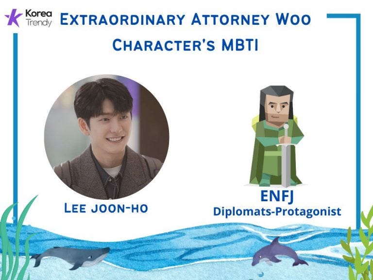 EXTRAORDINARY ATTORNEY WOO MBTI PERSONALITY TYPE, by Hyewon Kang