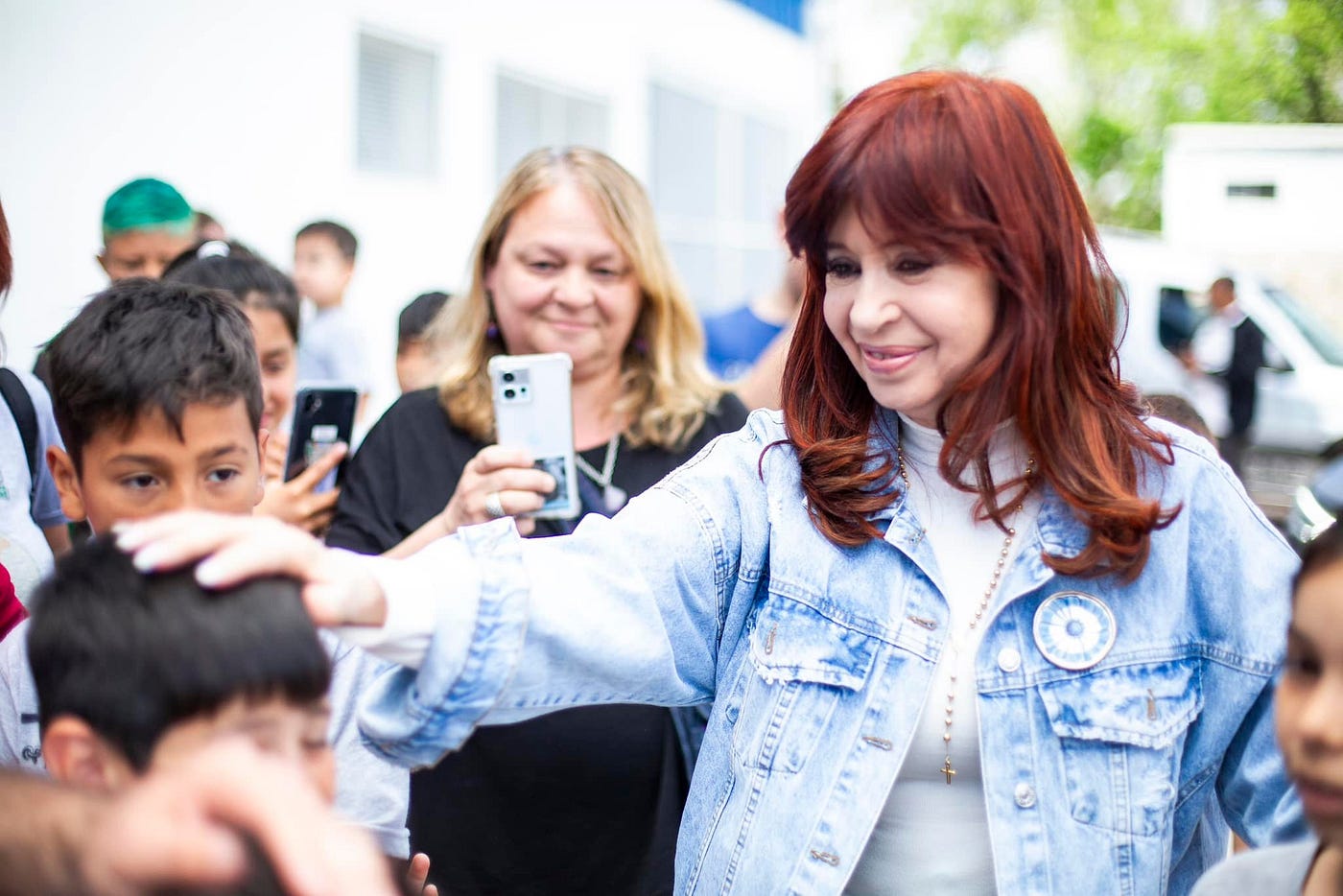 Cristina Fernández de Kirchner en La Matanza.