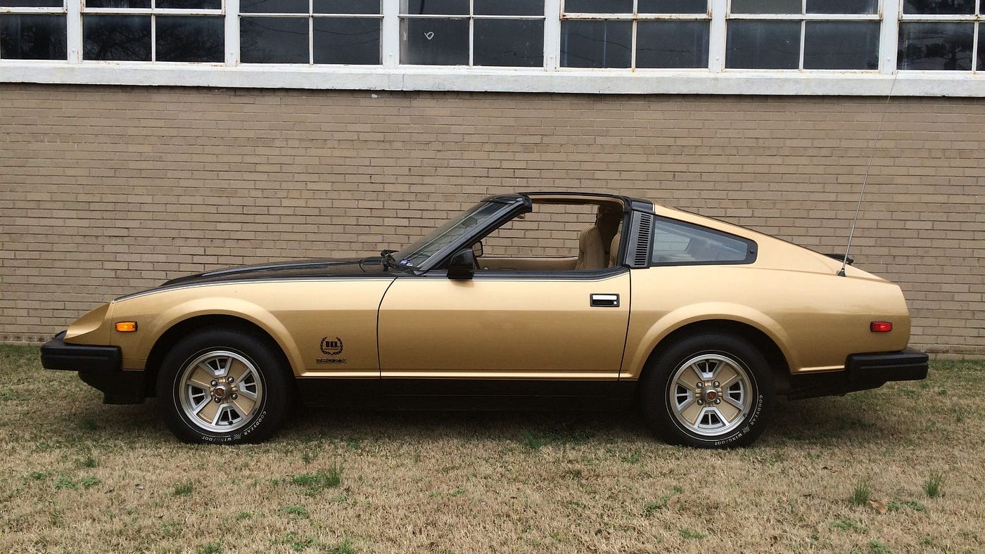 Remembering The Datsun 10th Anniversary 280ZX Black Gold | by Sam Maven |  Motorious | Medium